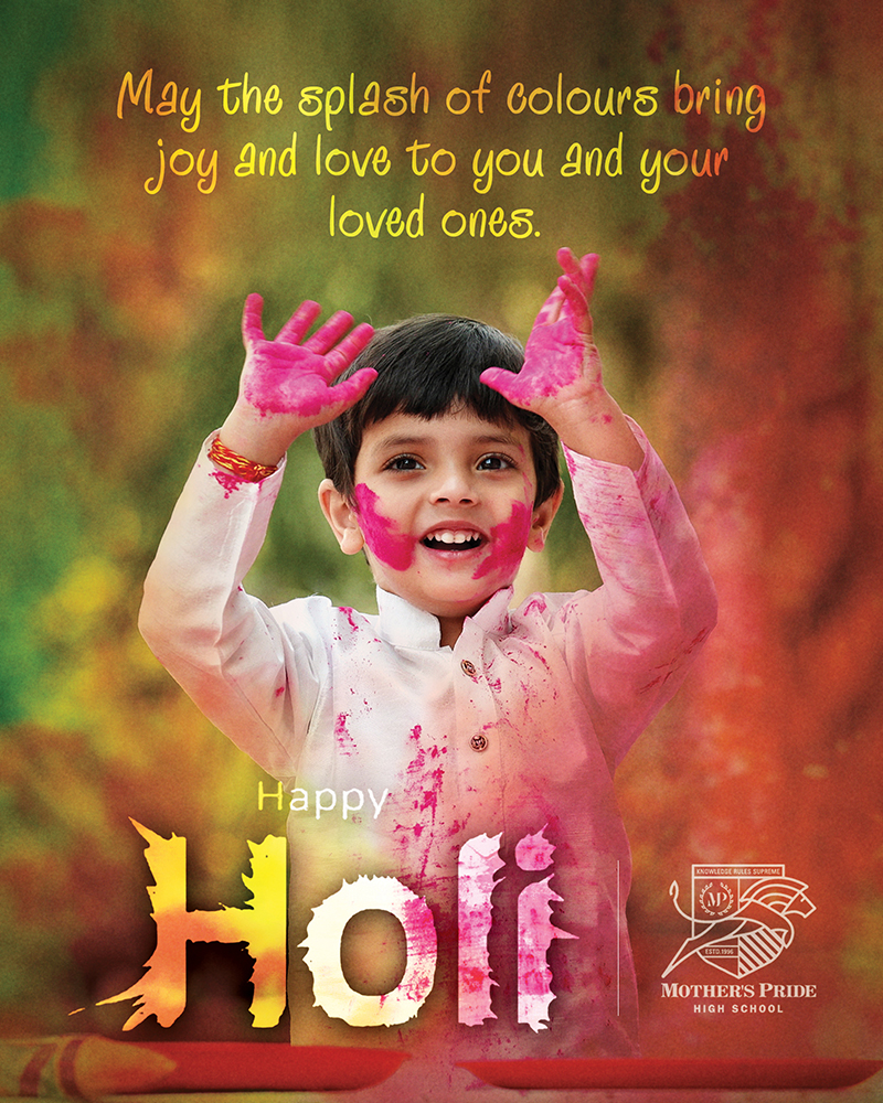 HAPPY HOLI: SPREAD THE COLOURS OF LOVE & HAPPINESS!